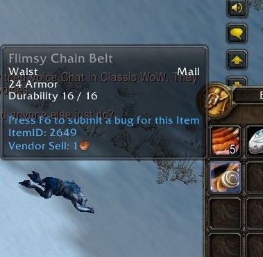 Wow bug chat Guild chat